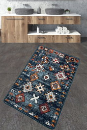 Mijölnir Ressal Alfombrilla de Baño Multicolor 70 x 120 cm